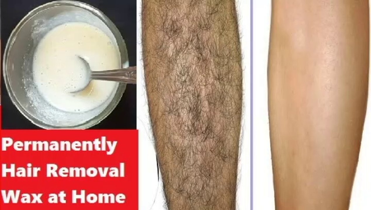 Permanently Hair Removal Wax at Home Easiest way to make WAX .No side effects