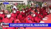 4th quarter nationwide earthquake drill, isinagawa ngayong araw