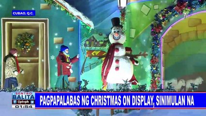 Pagpapalabas ng Christmas on Display, sinimulan na