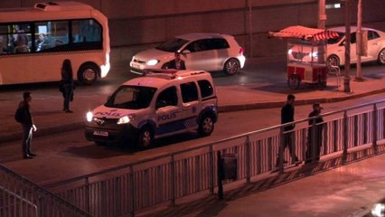 (Özel) Polisten kaçan şahıs, metrobüs yolunda izini kaybettirdi