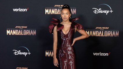 Sofia Wylie "The Mandalorian" Premiere Red Carpet