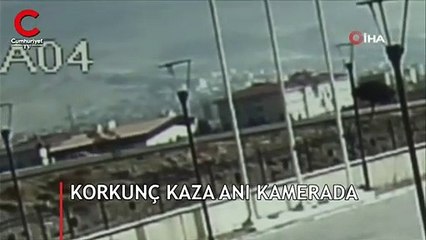 Kayseri'deki ölümlü kazanın güvenlik kamera görüntüleri ortaya çıktı