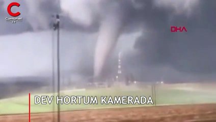 Dev hortum kamerada