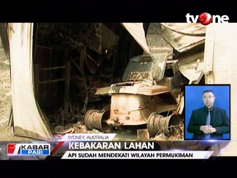 Kebakaran Lahan di Sydney, 50 Rumah Hangus Terbakar