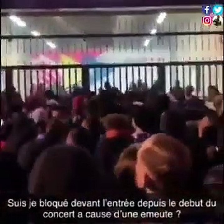 Des dizaines de personnes violentes ont forcé hier soir les grilles de Bercy lors d'un concert du rappeur Jul provoquant de nombreux incidents et un vent de panique