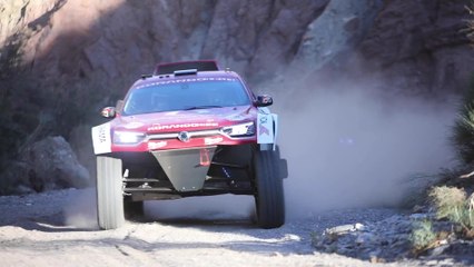 SsangYong Korando DKR in action
