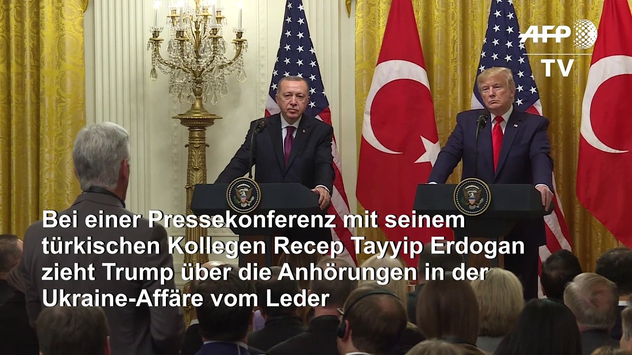 Trump: Ukraine-Anhörungen sind Hexenjagd, Witz, Schwindel
