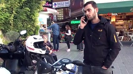 Akıllara durgunluk veren motosiklet hırsızlığı