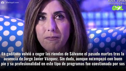 “Inculta”, “analfabeta” y cosas peores. Paz Padilla la lía: Mira el vídeo