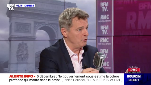 Fabien Roussel (PCF): Ça doit être le travail et le capital qui doivent cotiser pour les retraites
