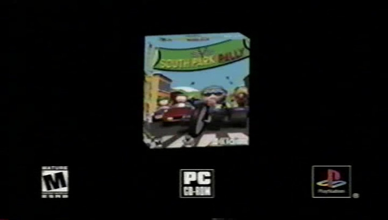 1999 "South Park Rally" Video Game TV Ad