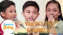 Vanjoss, Cyd and Carmelle give advice to aspiring singers | Magandang Buhay