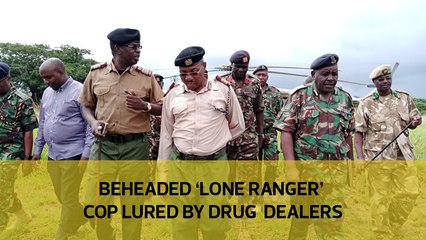 Beheaded 'Lone Ranger' cop lured by drug dealers