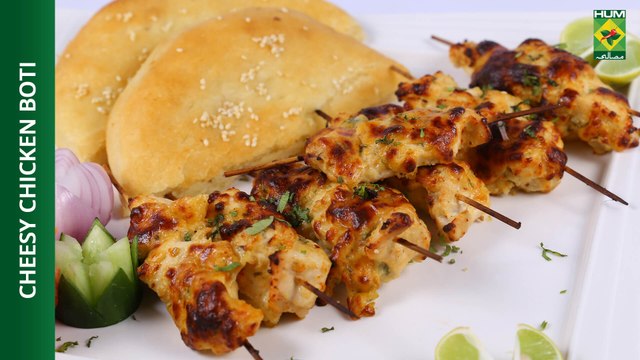 Cheesy chicken Boti | Evening With Shireen | Masala TV | Shireen Anwar