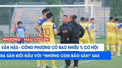 % cơ hội ra sân của Văn Hậu và Công Phượng chiến đấu "những con báo săn" UAE | NEXT SPORTS