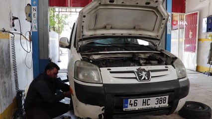 Araçlara kışlık bakım mesaisi