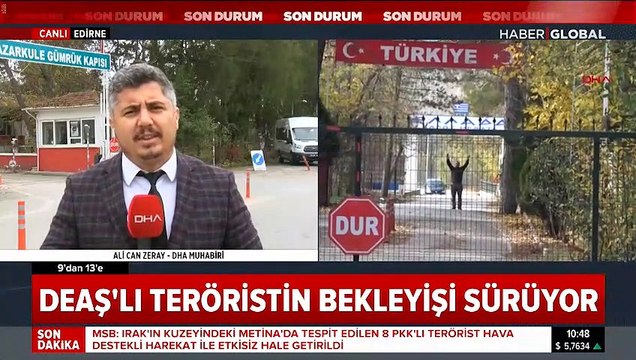 DEAŞ'lı teröristin bekleyişi sürüyor
