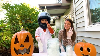 Elephant Toothpaste & DRY ICE