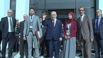 البرلمان التونسي ينتخب راشد الغنوشي رئيسا له