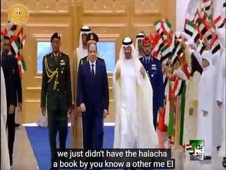 شاهد مراسم استقبال الرئيس عبد الفتاح السيسي فى قصر الوطن بأبو ظبي
