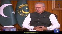 Is Govt Blackmailing Nawaz Sharif on his illness? Answer from President Alvi