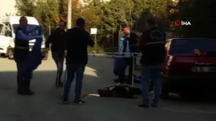 Sokak ortasında silahlı saldırı: 1 ölü