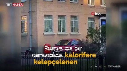 Kelepçelendiği radyatörü koparıp karakoldan kaçtı