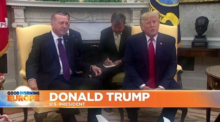 Watch: Erdogan visits Trump after US-Turkey diplomatic tension