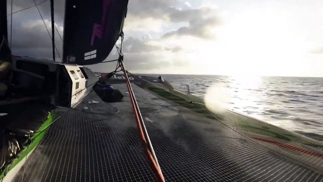 Sodebovoile 2019 - ONBOARD VIDEO 1211] Thomas Coville et le multicoque