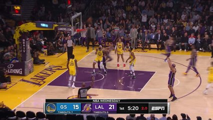 NBA: Golden State Warriors 94-120 LA Lakers