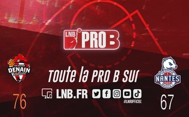 Leaders Cup PRO B : Nantes vs Denain (1/4 retour)
