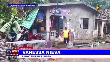 Red alert status, nakataas sa CamSur dahil sa bagyong #RamonPH