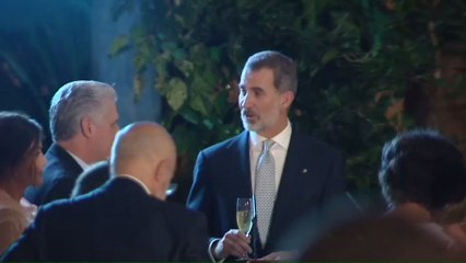 El Rey defiende los derechos humanos en Cuba