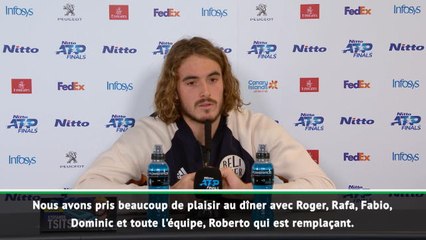 Masters - Tsitsipas réconcilié avec Zverev : "La Laver Cup nous a rassemblés"