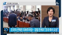 “조국이 원했다” 지하주차장 출석