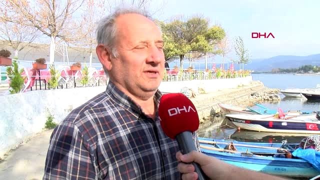 Bursa iznik gölü'nde kaybolan doktor için arama çalışması başlatıldı