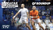 Squash: PSA Men's World Champs 2019-20 - QF Roundup