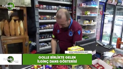 Golle birlikte gelen ilginç dans gösterisi