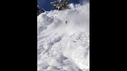 Snowboarder Does A Backflip And Takes A Tumble
