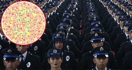 Renk körü olanların polis olamayacağı kesinleşti