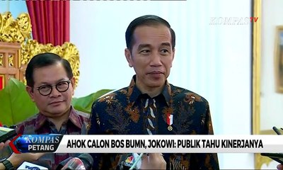Ahok Calon Bos BUMN, Begini Tanggapan Jokowi