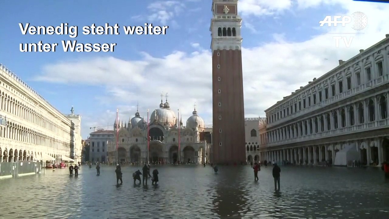 Venedig steht weiter unter Wasser