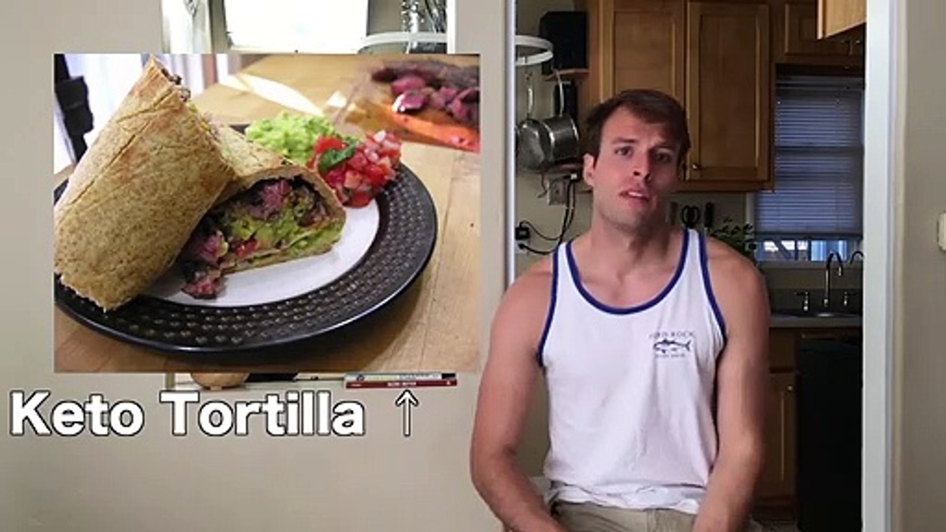 Keto Tortilla | Carne Asada Burrito | Keto Burrito | Keto Breakfest Burrito