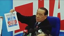 Berlusconi - Stiamo raccogliendo le firme per introdurre un tetto massimo alle tasse (13.11.19)