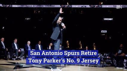 Tony Parker's Jersey Is Being Retired