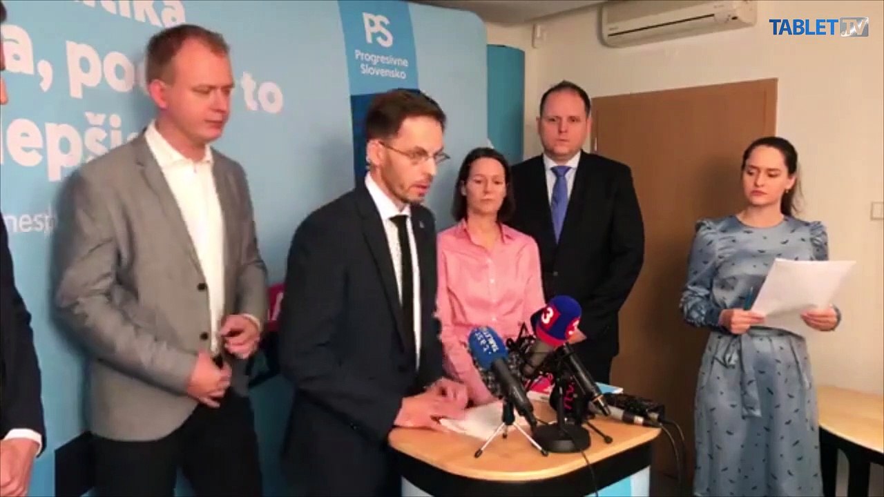 ZÁZNAM: TK hnutia Progresívne Slovensko a Spolu - občianska demokracia