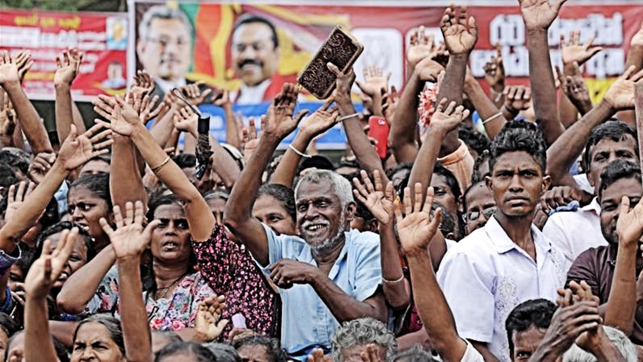 Sri Lankans will elect a new president on Saturday