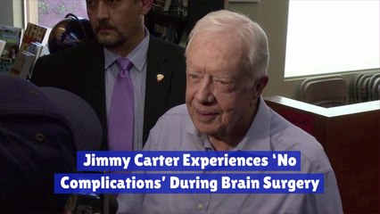 Jimmy Carter During Brain Surgery
