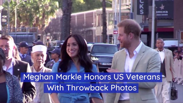 Meghan Markle Honors US Veterans