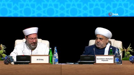 - Diyanet İşleri Başkanı Erbaş, Dünya Dini Liderlerinin 2. Bakü Zirvesi’ne katıldı